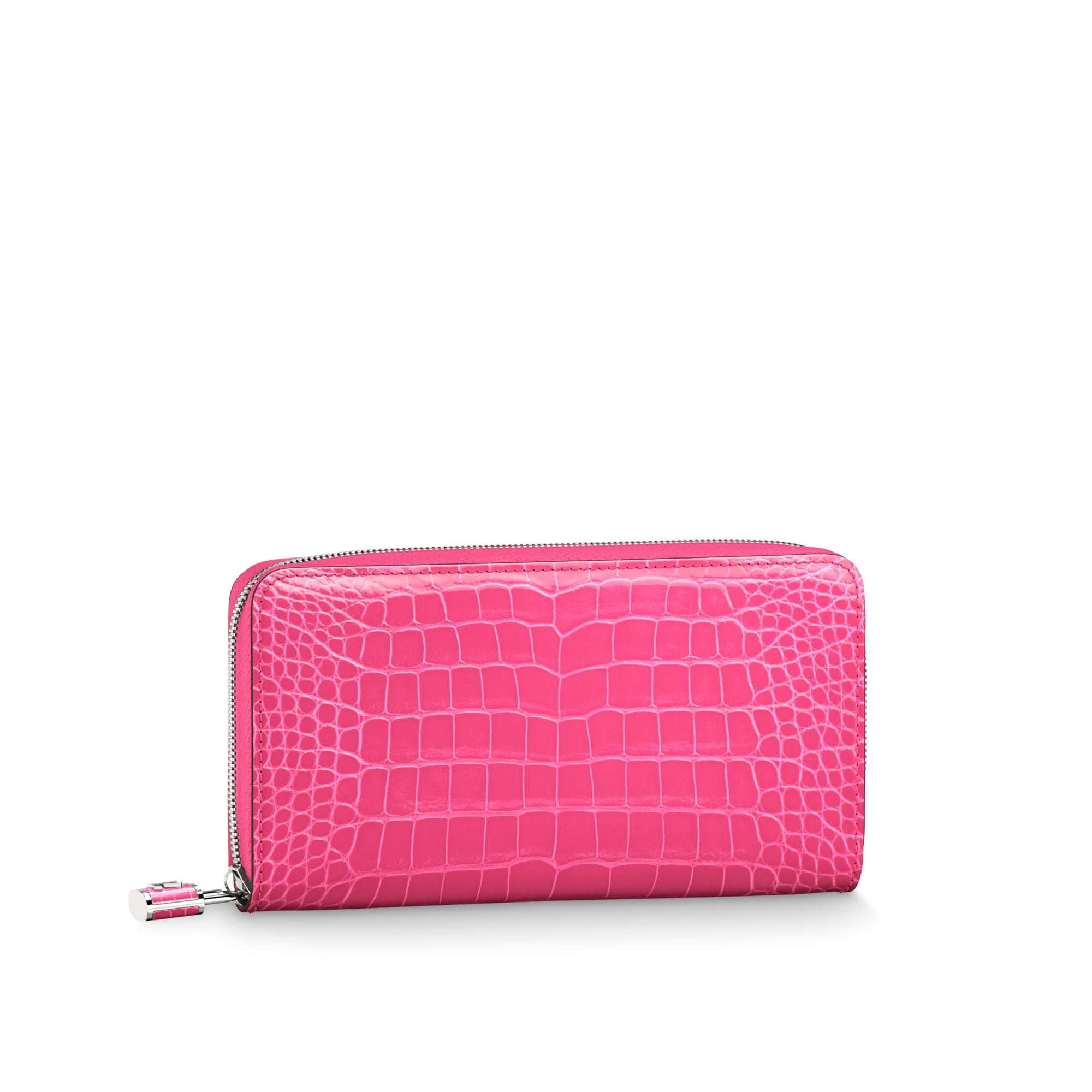 Zippy Wallet Padlock Crocodilien Brillant - Women - Louis Vuitton